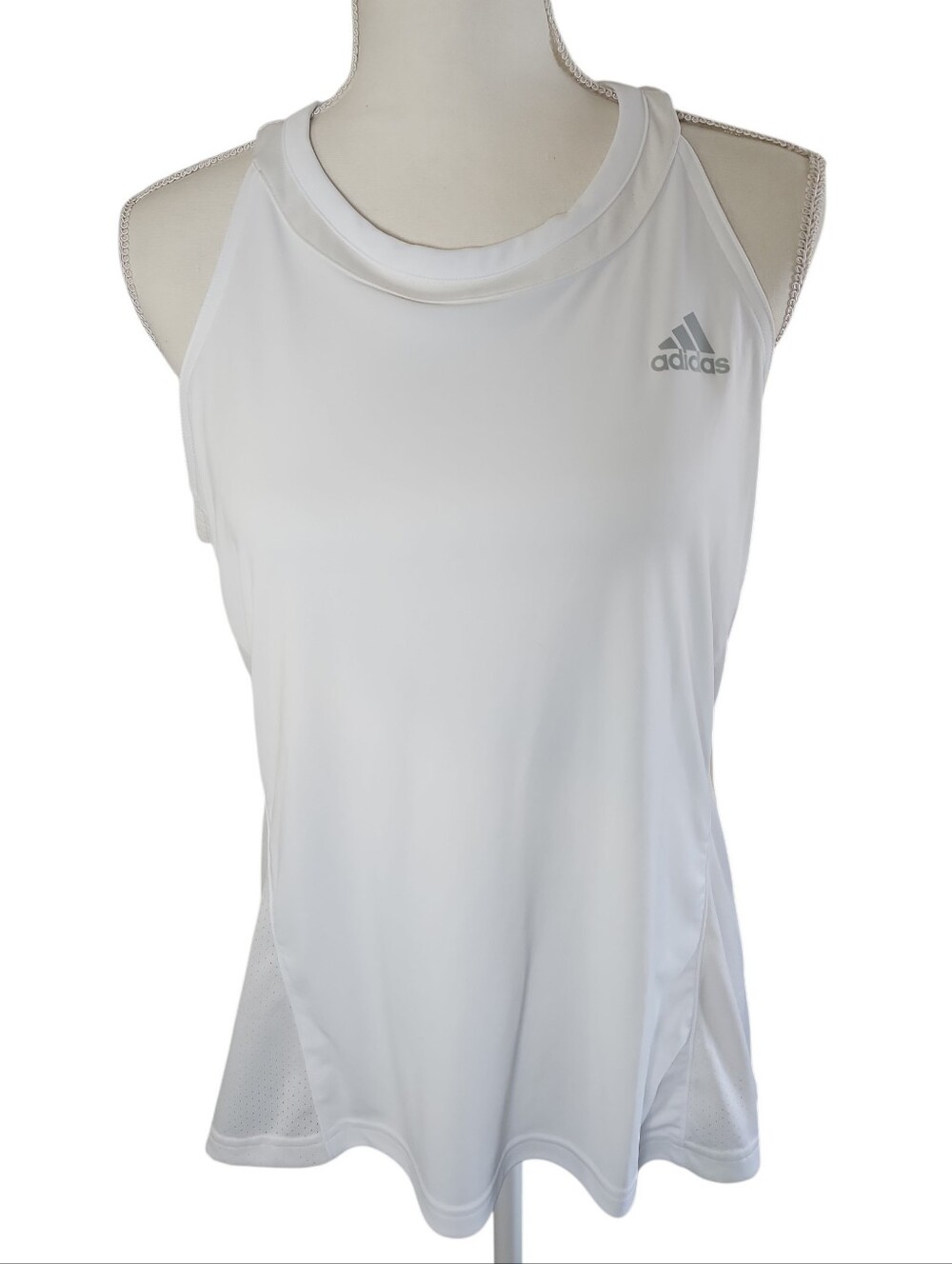 Adidas Aeroready White Sleeveless‎ Tank Nwt Size XL